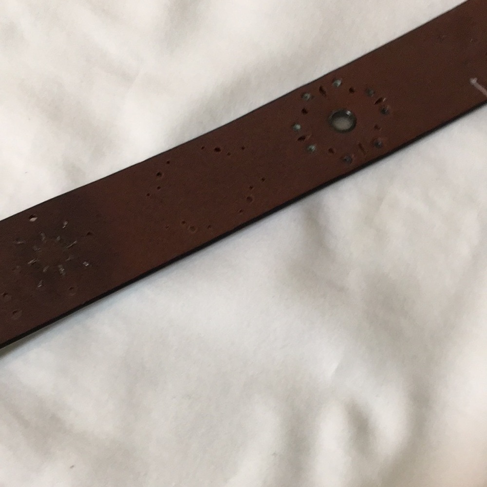 Fossil Size Large Multi Colored Studded Belt - image 3